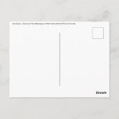 ポールセザンヌ – モンサントビクトワール選抜 ポストカード (裏面)