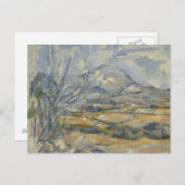 ポールセザンヌ – モンターニュ・サントビクトワール ポストカード (正面/裏面)