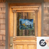 ポールセザンヌ – モントサンヴィクトワール&シャトーノワール ウィンドウサイン (ホームデコレーション)