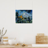 ポールセザンヌ – モントサンヴィクトワール&シャトーノワール ポスター (キッチン)