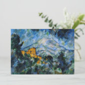 ポールセザンヌ – モントサンヴィクトワール&シャトーノワール 招待状 (スタンド正面)