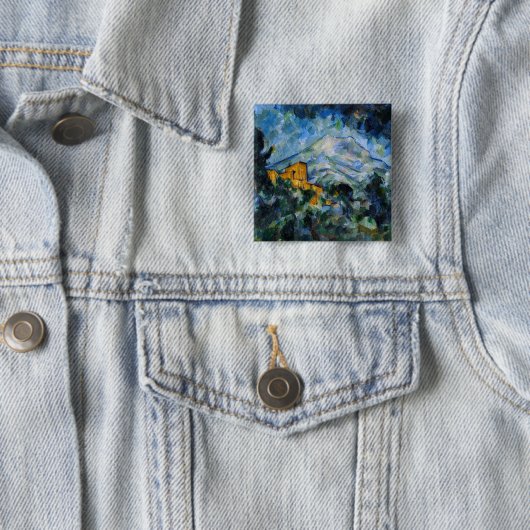 ポールセザンヌ – モントサンヴィクトワール&シャトーノワール 缶バッジ (インサイチュ)