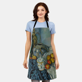 ポールセザンヌ – リンゴを使った静物詩 エプロン