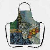 ポールセザンヌ – リンゴを使った静物詩 エプロン (正面)