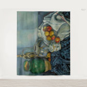 ポールセザンヌ – リンゴを使った静物詩 タペストリー (正面)