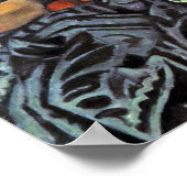 ポールセザンヌ – リンゴを使った静物詩 ポスター (角)