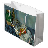 ポールセザンヌ – リンゴを使った静物詩 ラージペーパーバッグ (裏面アングル)