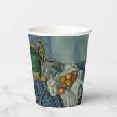 ポールセザンヌ – リンゴを使った静物詩 紙コップ (裏面)