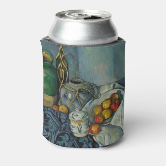 ポールセザンヌ – リンゴを使った静物詩 缶クーラー (缶裏面)