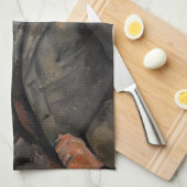 ポールセザンヌ – 喫煙者 キッチンタオル (四つ折り)