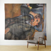 ポールセザンヌ – 喫煙者 タペストリー (インサイチュ(横))