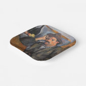 ポールセザンヌ – 喫煙者 ペーパープレート (傾斜あり)