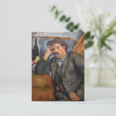 ポールセザンヌ – 喫煙者 ポストカード (スタンド正面)