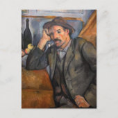 ポールセザンヌ – 喫煙者 ポストカード (正面)