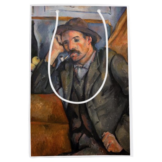 ポールセザンヌ – 喫煙者 ミディアムペーパーバッグ (正面)