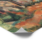 ポールセザンヌ – 森の中 ポスター (角)