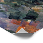 ポールセザンヌ – 洞窟の森 ポスター (角)