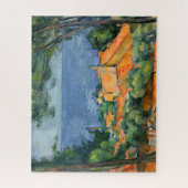 ポールセザンヌ – 赤い屋根とエスタケ ジグソーパズル (縦)