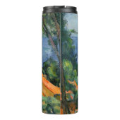 ポールセザンヌ – 赤い屋根とエスタケ タンブラー (裏面)