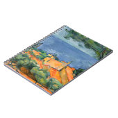 ポールセザンヌ – 赤い屋根とエスタケ ノートブック (左側)