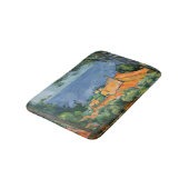 ポールセザンヌ – 赤い屋根とエスタケ バスマット (アングル)