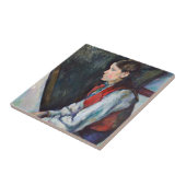 ポールセザンヌ – 赤ベストの少年 タイル (側面)