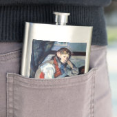 ポールセザンヌ – 赤ベストの少年 フラスク (インサイチュ)