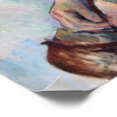 ポールセザンヌ – 赤ベストの少年 ポスター (角)