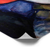 ポールセザンヌ – 赤ベストの少年 ポスター (角)