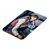 ポールセザンヌ – 赤ベストの少年 マグネット (左側)