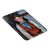 ポールセザンヌ – 赤ベストの少年 マグネット (右側)