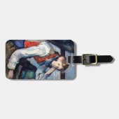 ポールセザンヌ – 赤ベストの少年 ラゲッジタグ (正面横)