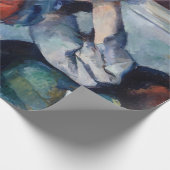 ポールセザンヌ – 赤ベストの少年 ラッピングペーパー (角)