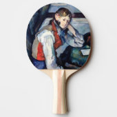 ポールセザンヌ – 赤ベストの少年 卓球ラケット (裏面)
