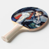 ポールセザンヌ – 赤ベストの少年 卓球ラケット (正面アングル)