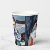 ポールセザンヌ – 赤ベストの少年 紙コップ (右)