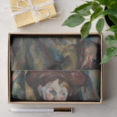 ポールセザンヌ – 赤ベストの少年 薄葉紙 (ギフト)