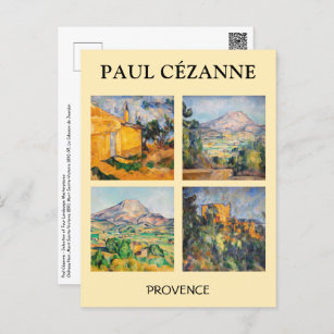 ポールセザンヌ – 風景最高傑作選択 ポストカード
