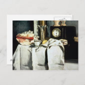 ポールセザンヌ |黒大理石時計、c.1870 ポストカード (正面/裏面)