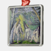 ポールセザンヌ| 3人の水浴者、c.1879-82 メタルオーナメント (左)