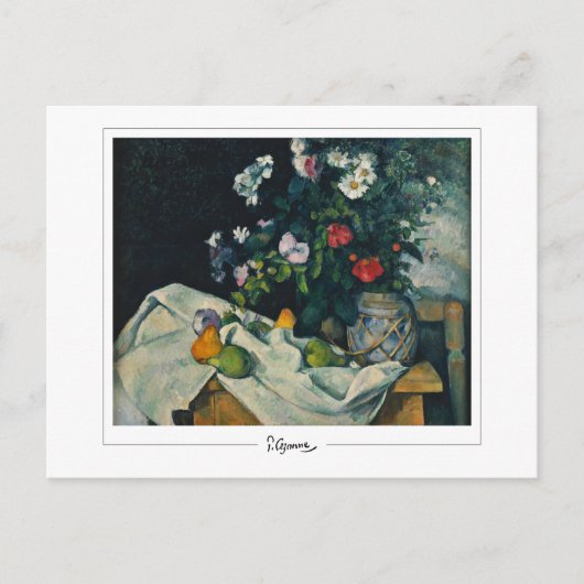 ポールセザンヌ#307 -ファインアート ポストカード (正面)