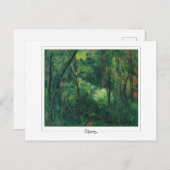 ポールセザンヌ#37 -ファインアート ポストカード (正面/裏面)