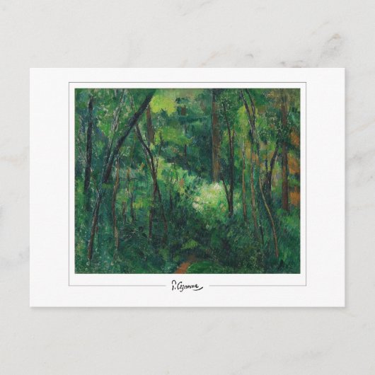 ポールセザンヌ#37 -ファインアート ポストカード (正面)