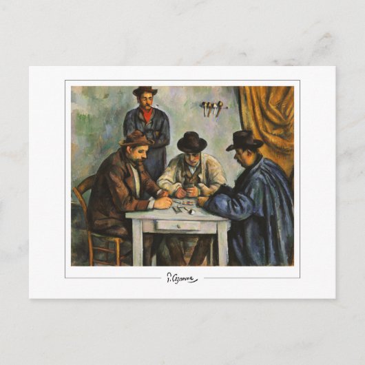 ポールセザンヌ#386 -ファインアート ポストカード (正面)