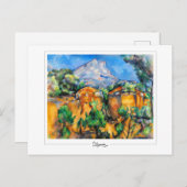 ポールセザンヌ#496 -ファインアート ポストカード (正面/裏面)