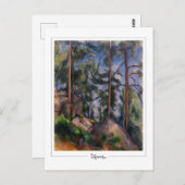 ポールセザンヌ#556 -ファインアート ポストカード (正面/裏面)