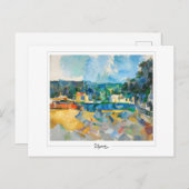 ポールセザンヌ#591 -ファインアート ポストカード (正面/裏面)