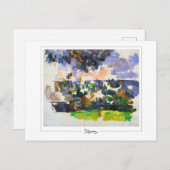 ポールセザンヌ#682 -ファインアート ポストカード (正面/裏面)