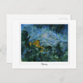 ポールセザンヌ#68 -ファインアート ポストカード (正面/裏面)