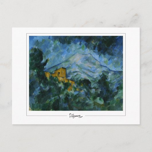 ポールセザンヌ#68 -ファインアート ポストカード (正面)